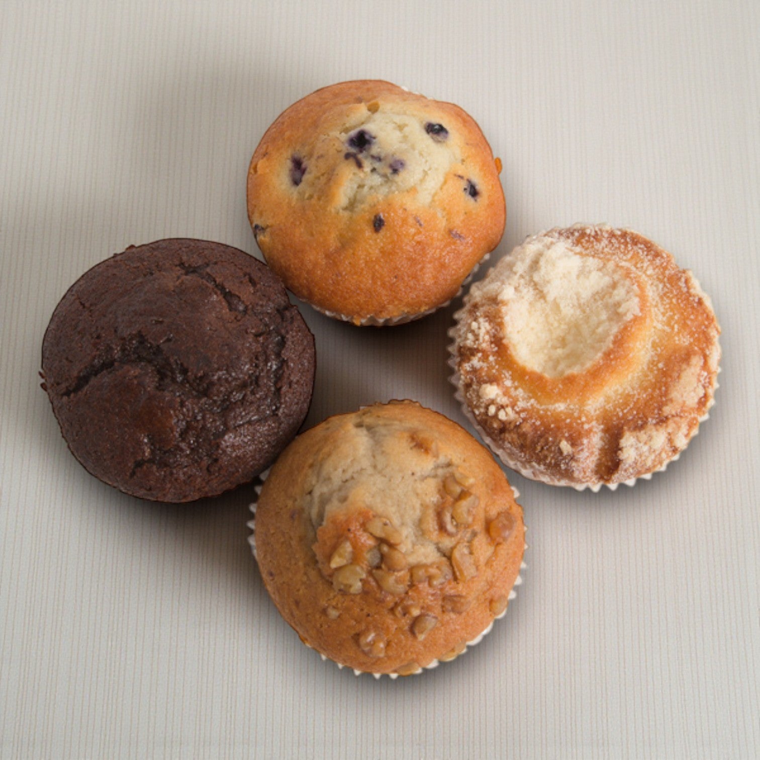 Baker’s Source by Sysco — Assorted Muffins Variety Pack (48 × 4.25 oz)