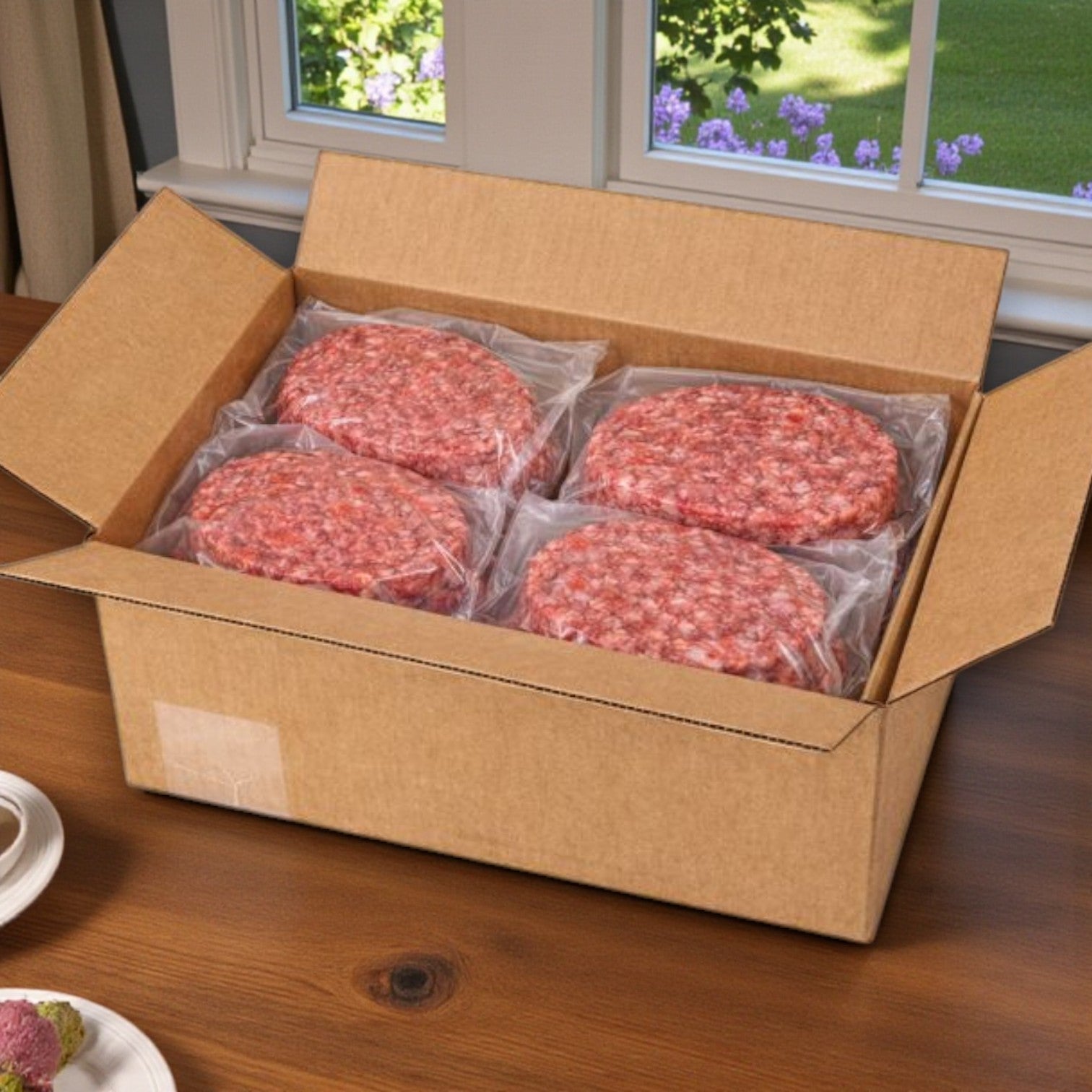 Frozen Best Chicago Meat Halal Beef Burgers – 6:1 (3 oz), 10 lbs