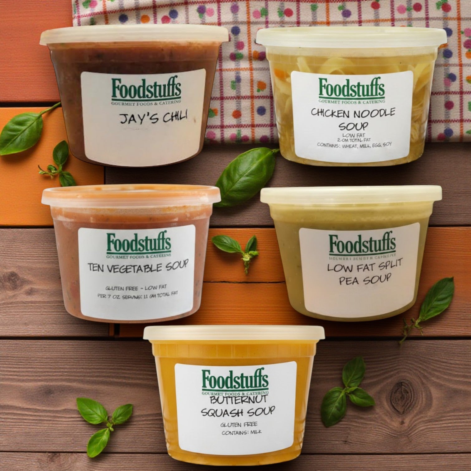 Foodstuffs Gourmet Foods Soup Variety Pack – 5 Classic Soups