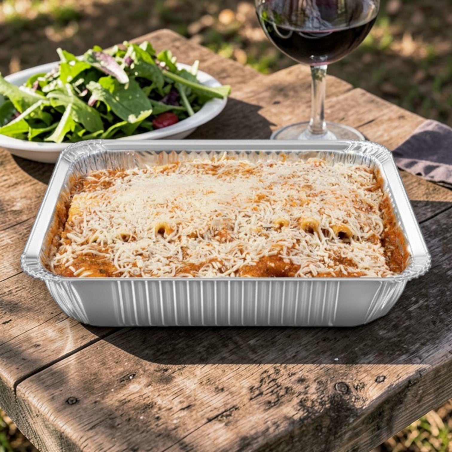 Sysco Classic Meat Lasagna – Hearty Family-Style Entrée (4 Pack, 6 lb Each)