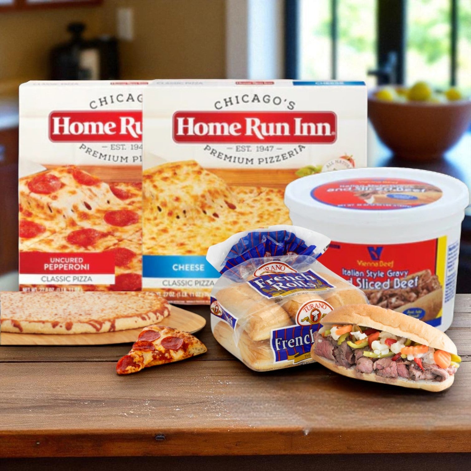 Home Run Inn and Vienna Beef Chicago-Style Favorites Combo!!!