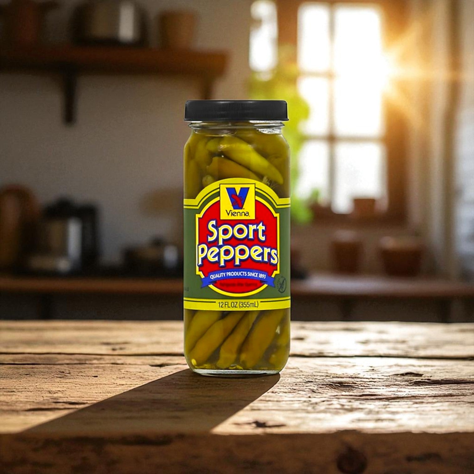 Vienna Sport Peppers 12x12 Oz Jars