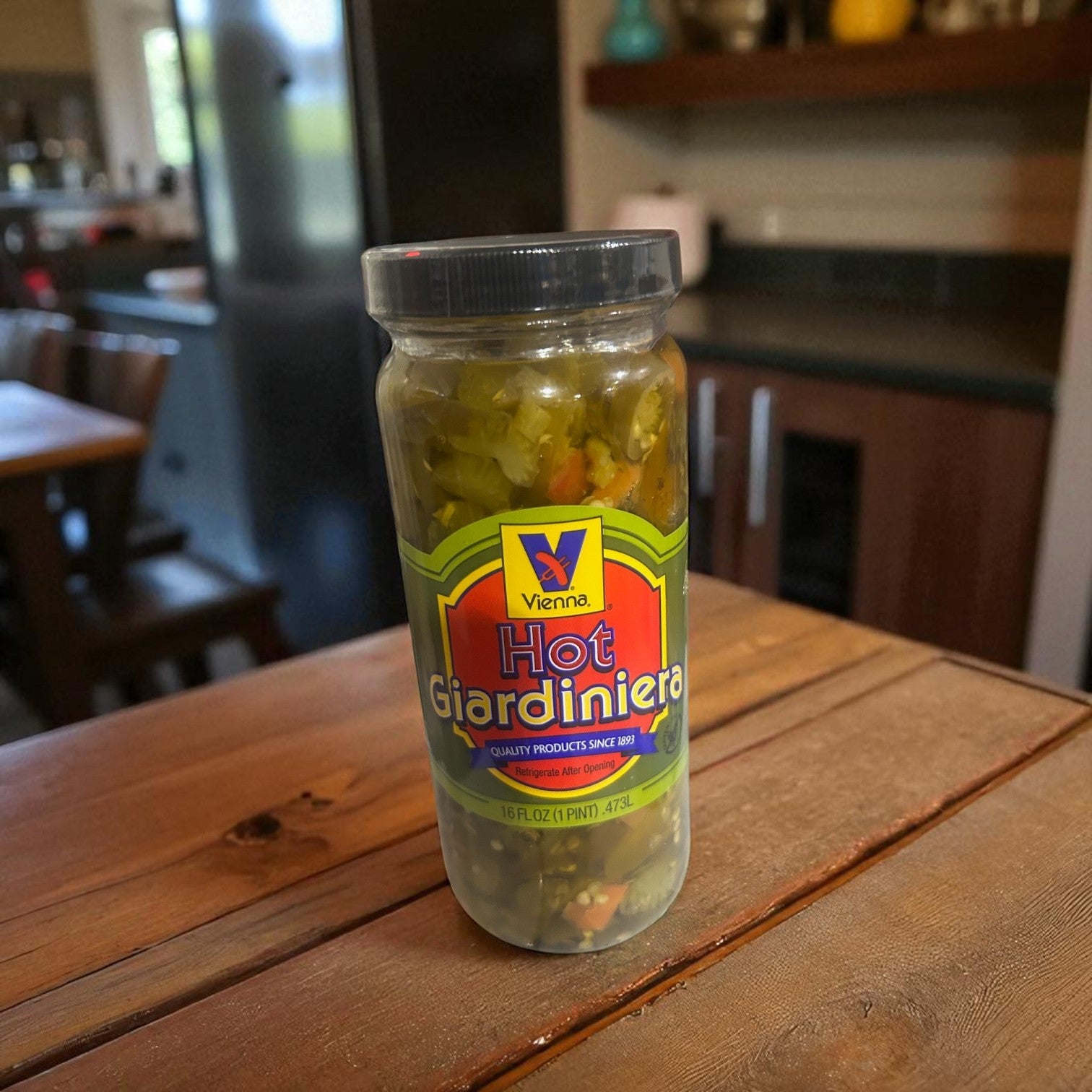 Vienna Hot Giardinera-16oz-1 Count