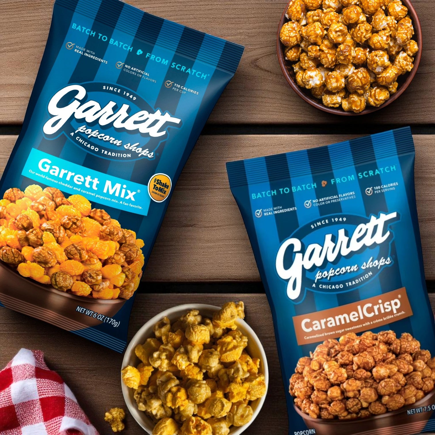 Garrett Popcorn – 2-Bag Combo Pack