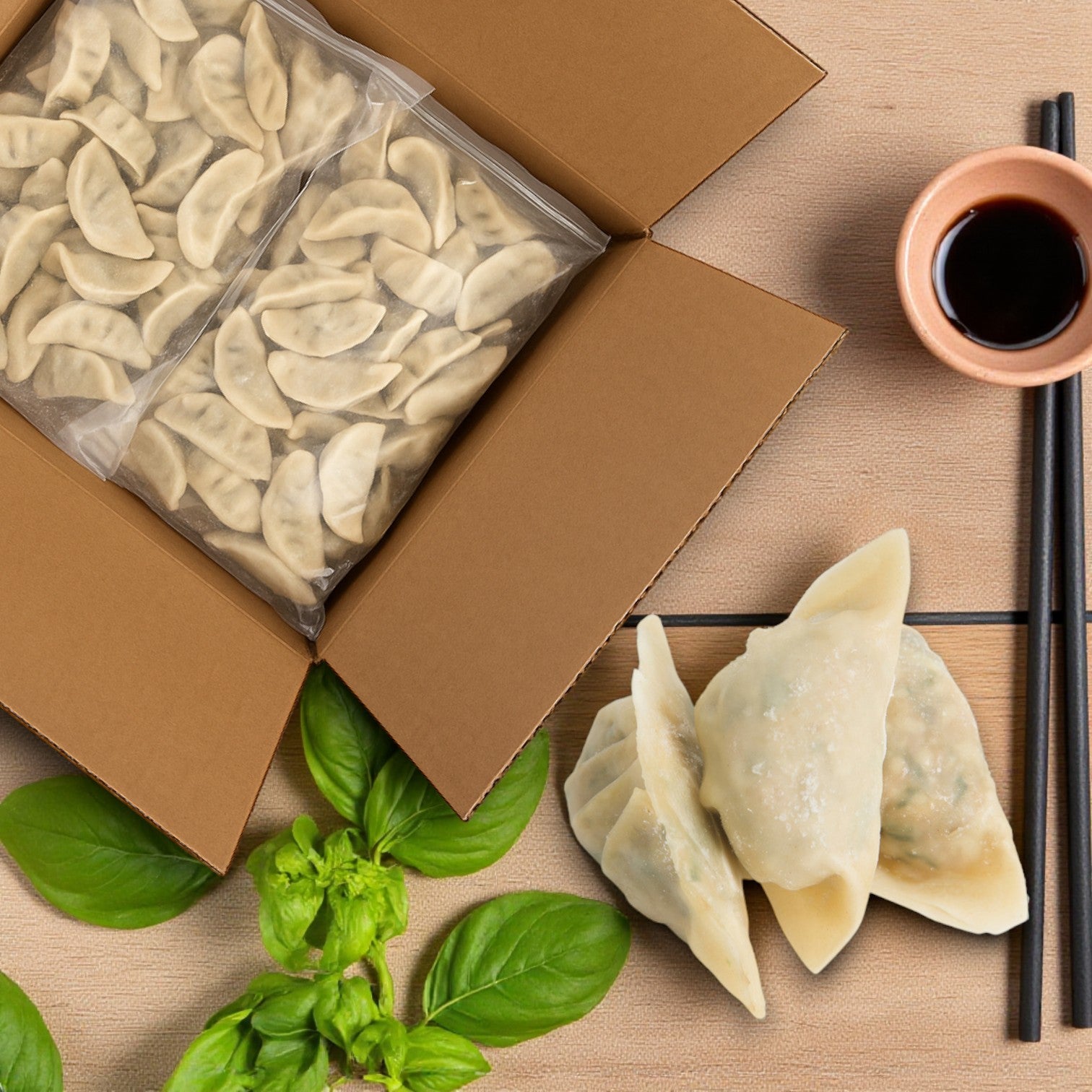 Phillip Foods Potsticker Vegetable Shiitake Mushroom 1 oz, - 1 Case, 72 Pieces