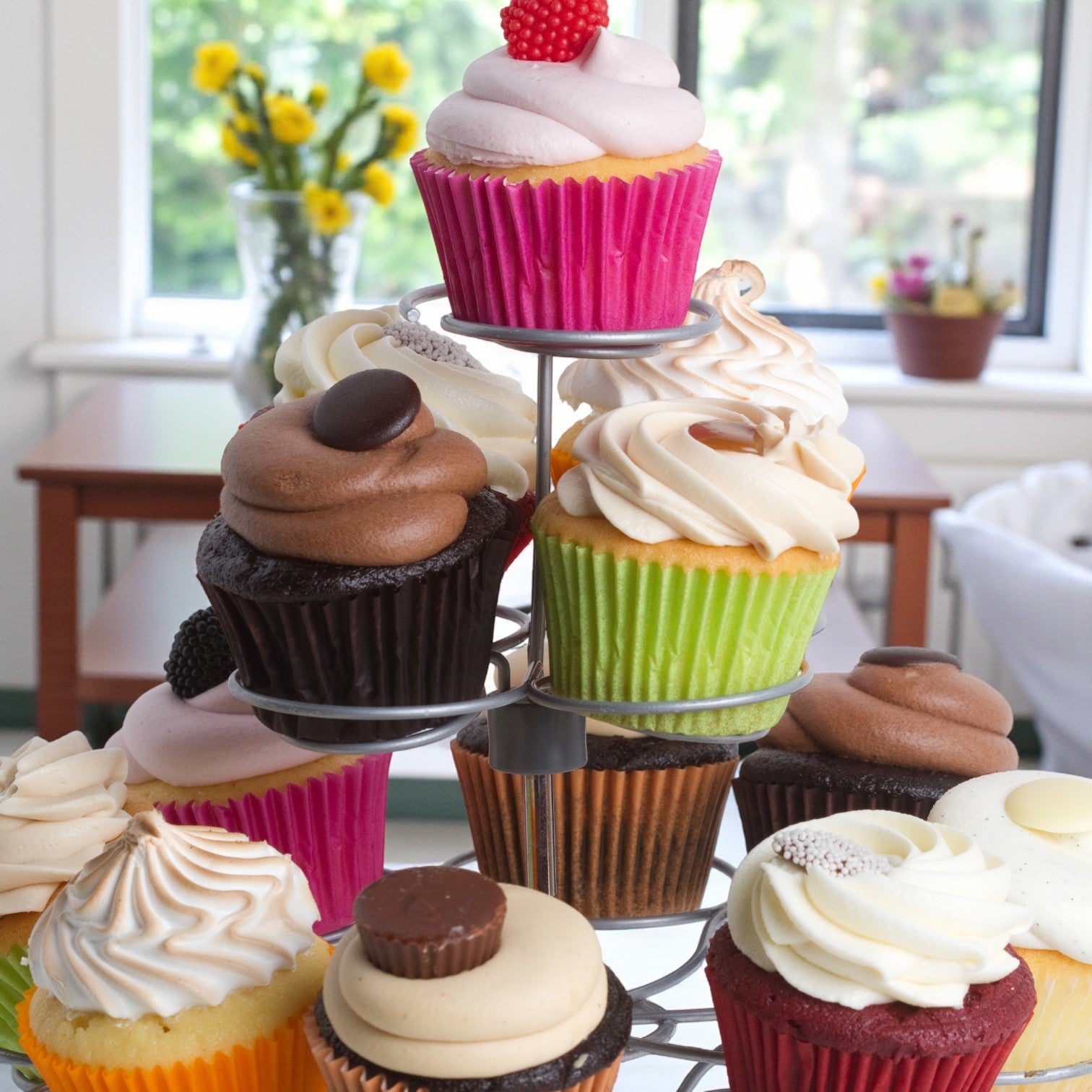 Sweet Street Cupcake Assorted, 1 Case, 8 Packs, 32 Count Total