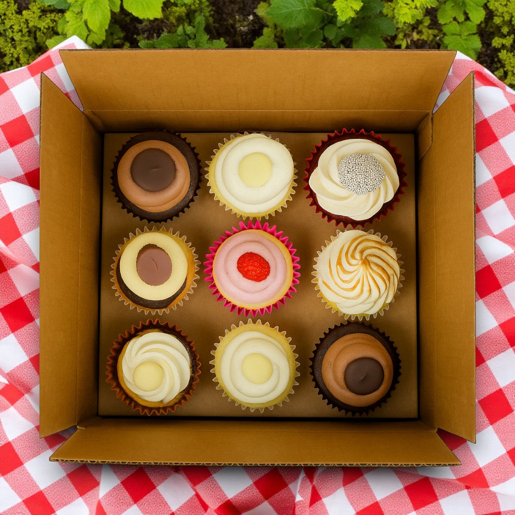 Sweet Street Cupcake Assorted, 1 Case, 8 Packs, 32 Count Total