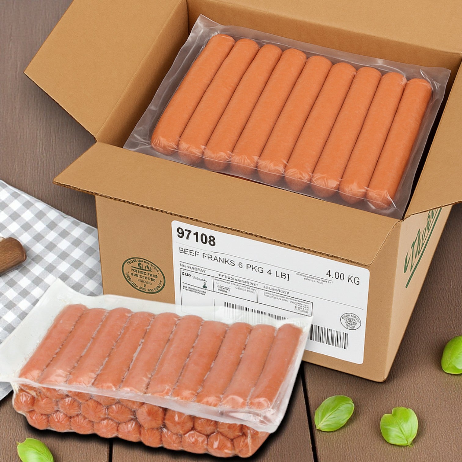 Nathan’s Famous All-Beef Frankfurters – 6 Inch (80 Count)