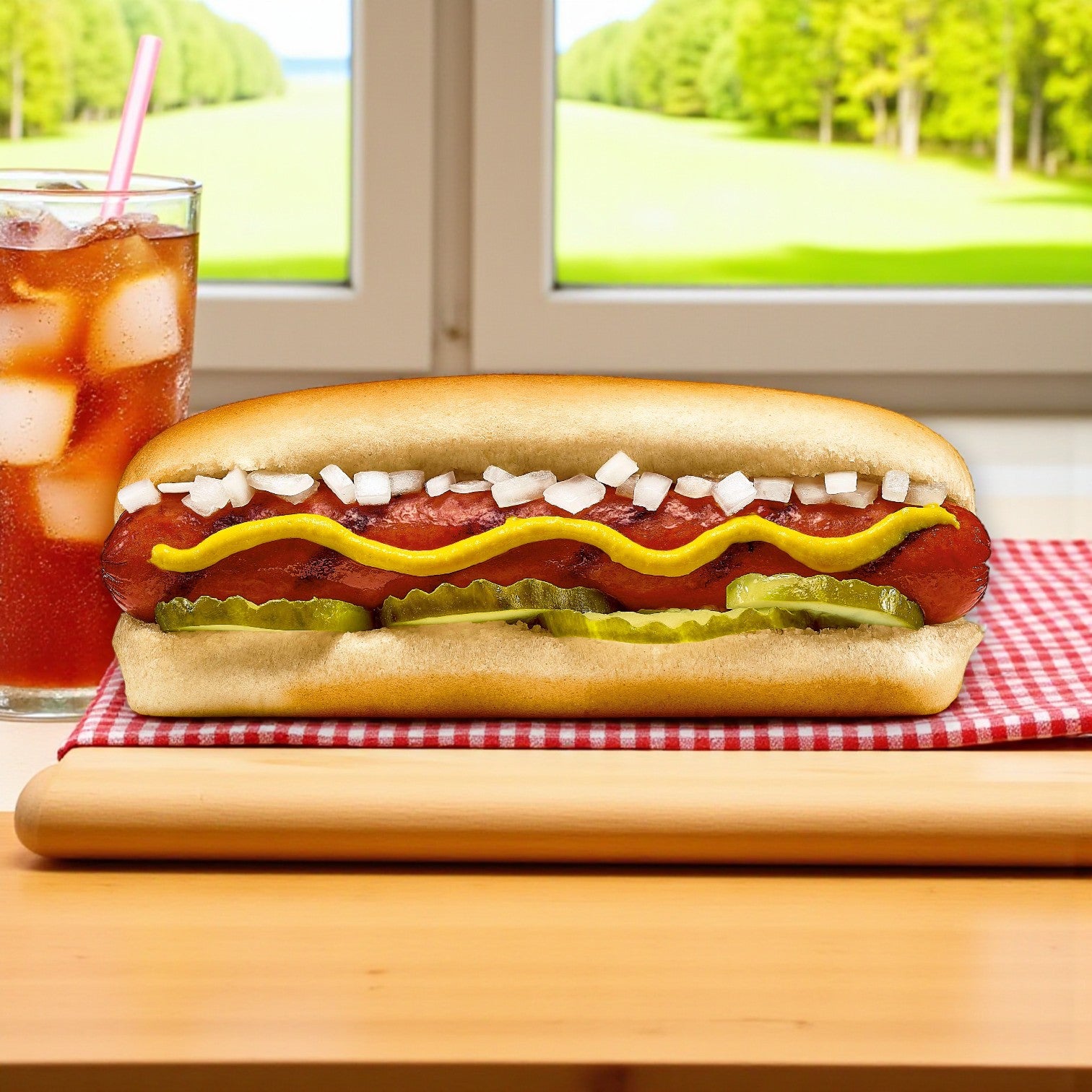 Nathan’s Famous Polish Sausage –6 Inch-(Beef Kielbasa)  Case of 50