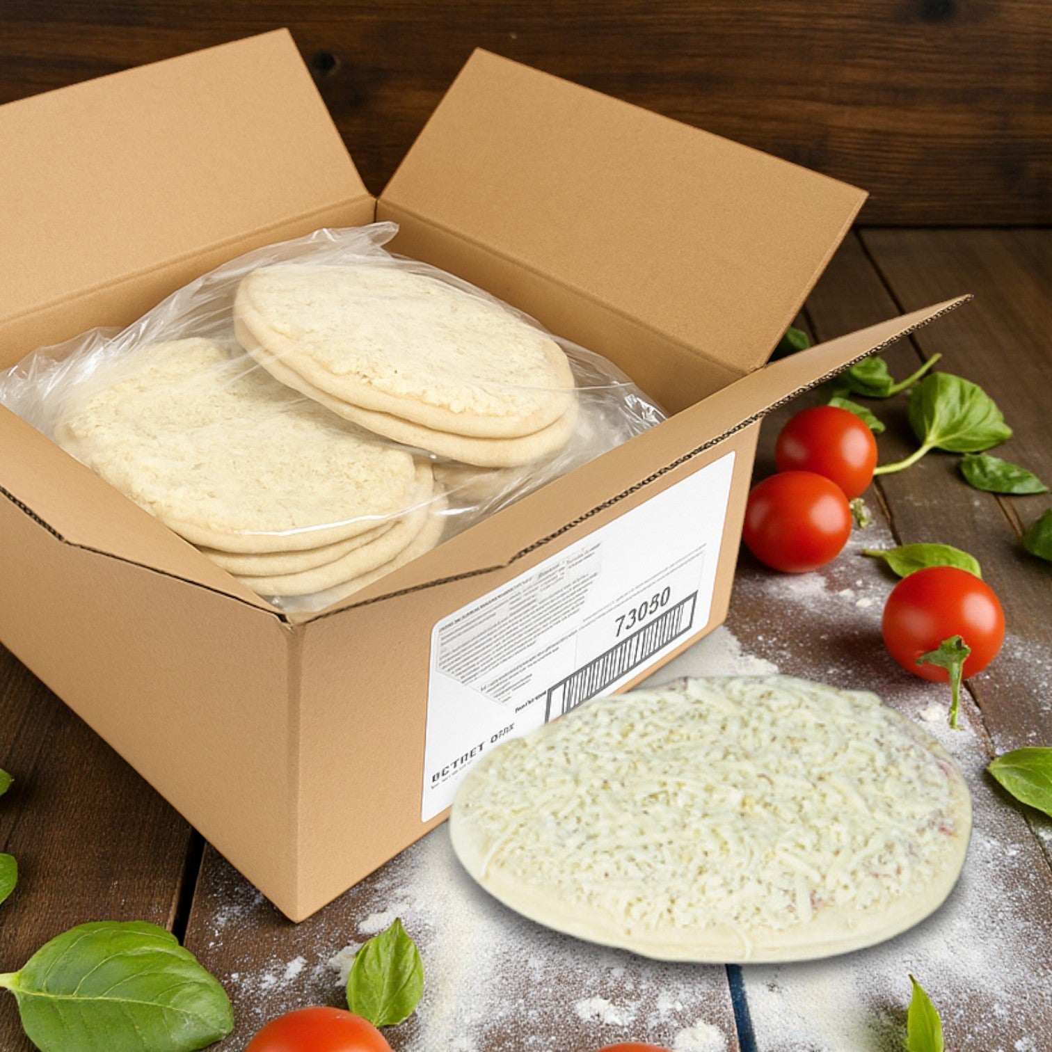 Villa Prima Cheese Pizza, Classic Crust 7" (36/7 in Case)