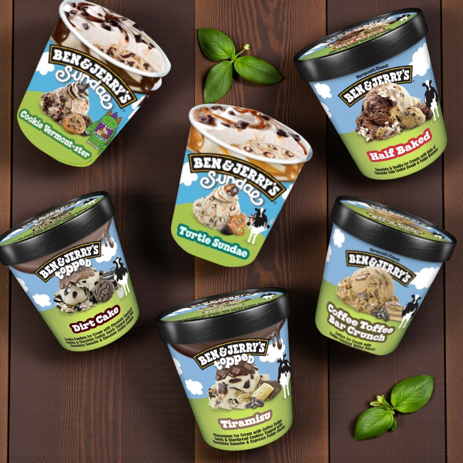 Ben & Jerry’s Premium Ice Cream Combo Pack – 6 Total Pints!
