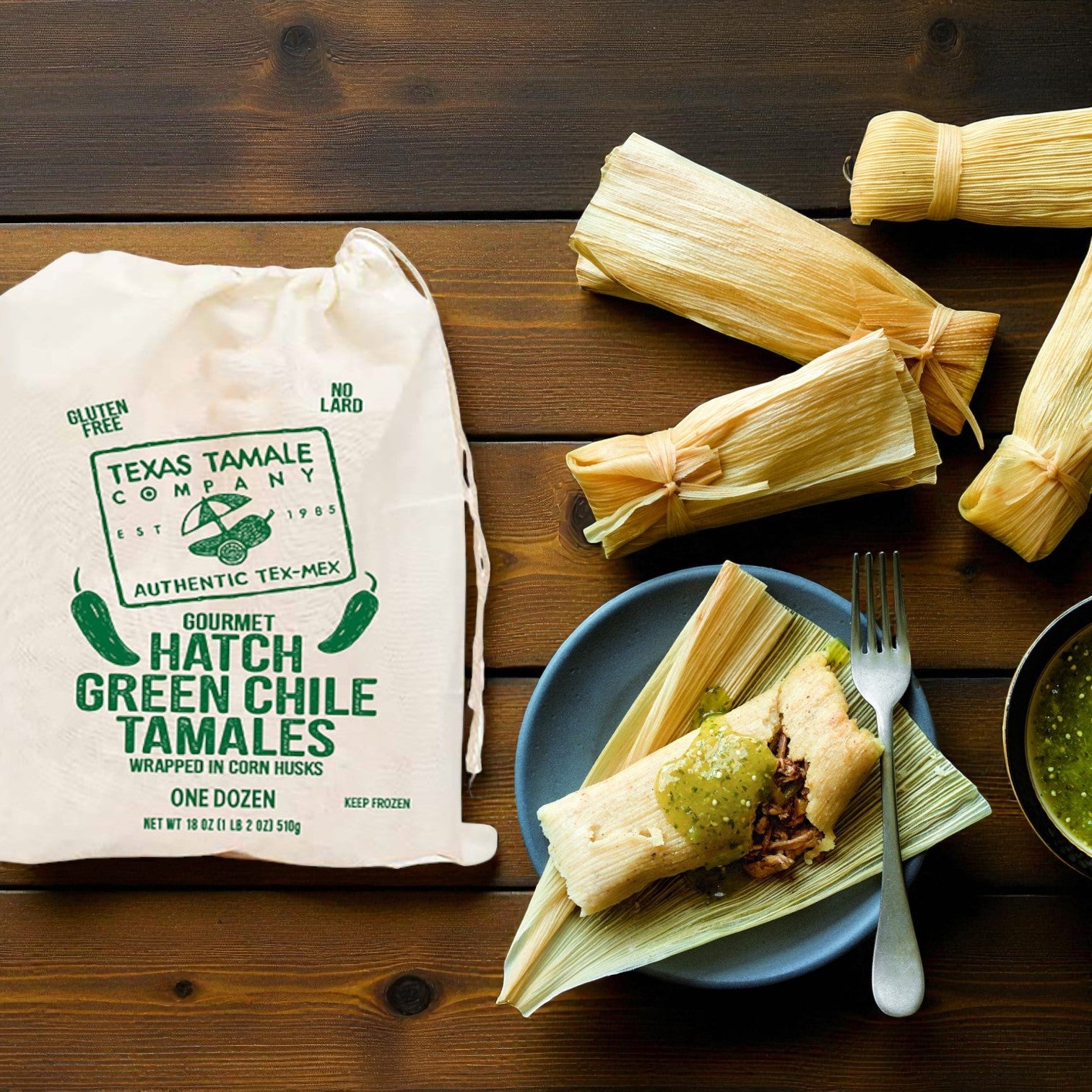 Texas Tamale Company – 5-Flavor Tamale Variety Pack (5 x 12 Count)