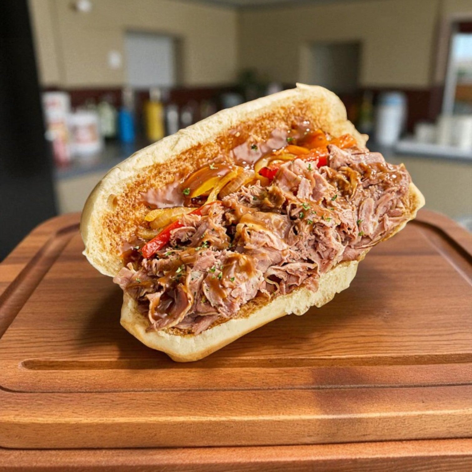 Vienna Beef Italian-Style Sliced Roast Beef with Gravy 12lb