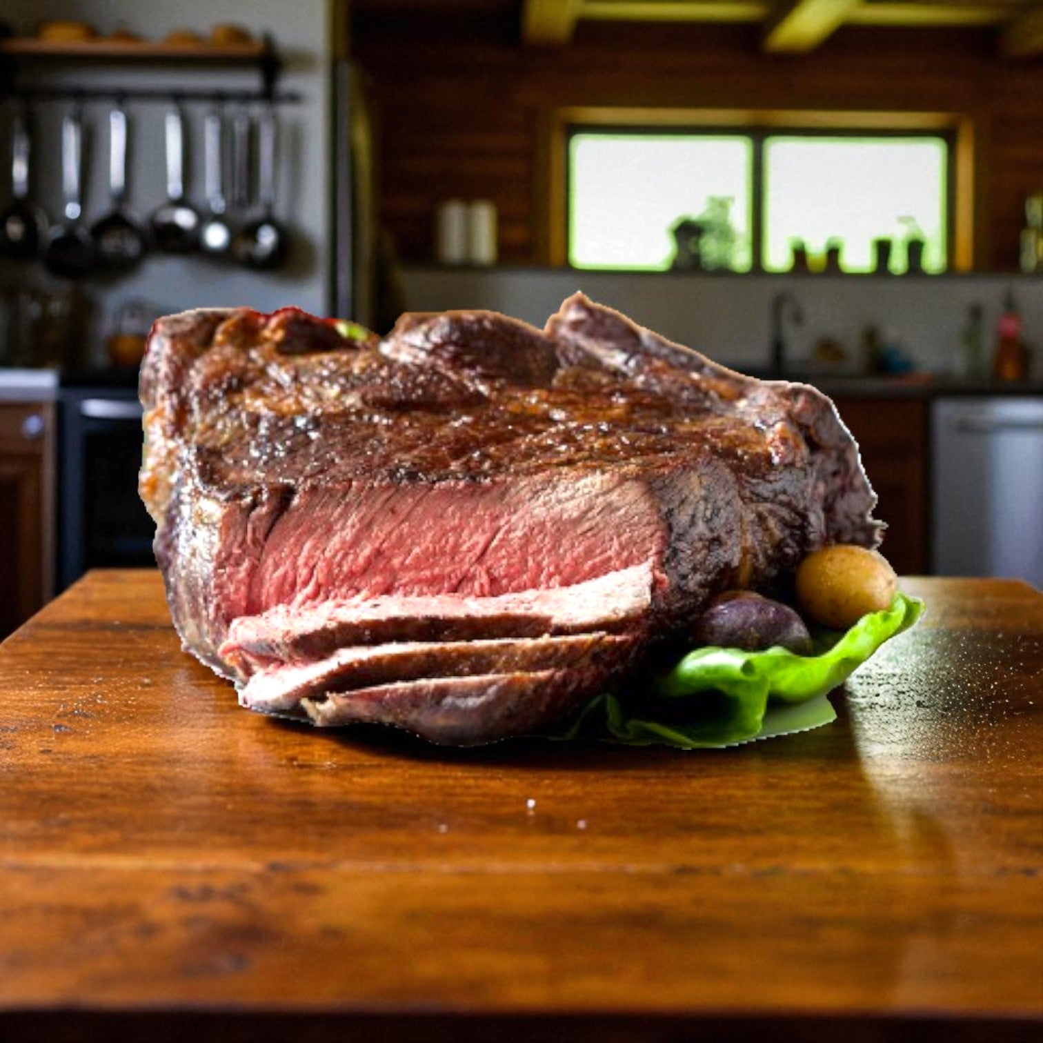 Teva Kosher Foods Glatt Kosher Angus Beef Chuck Roast, 3.5 Ib- 1 Case