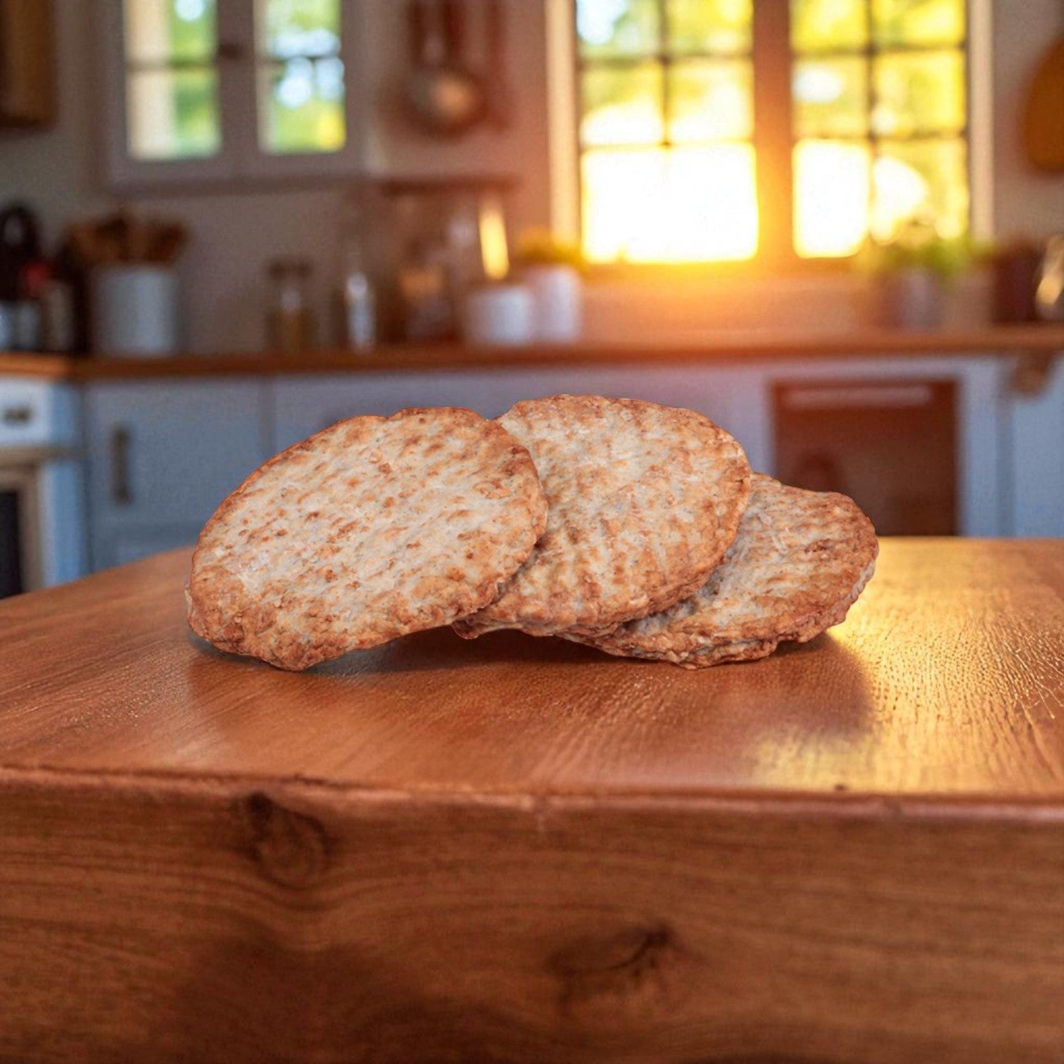 Jones Dairy Natural Sausage Turkey Patties Cooked -107 Pack(1.5 Oz)- 1 Case