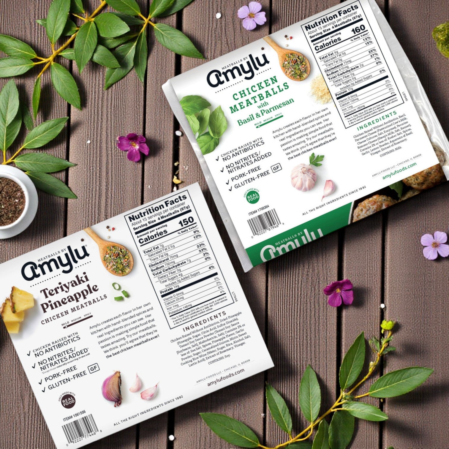 Amylu Chicken Meatballs Family Size Combo