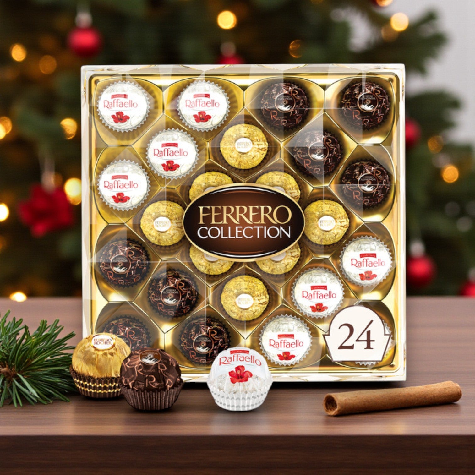 Ferrero Collection 24 Count – Premium Gourmet Assorted Chocolates, 9.1 oz