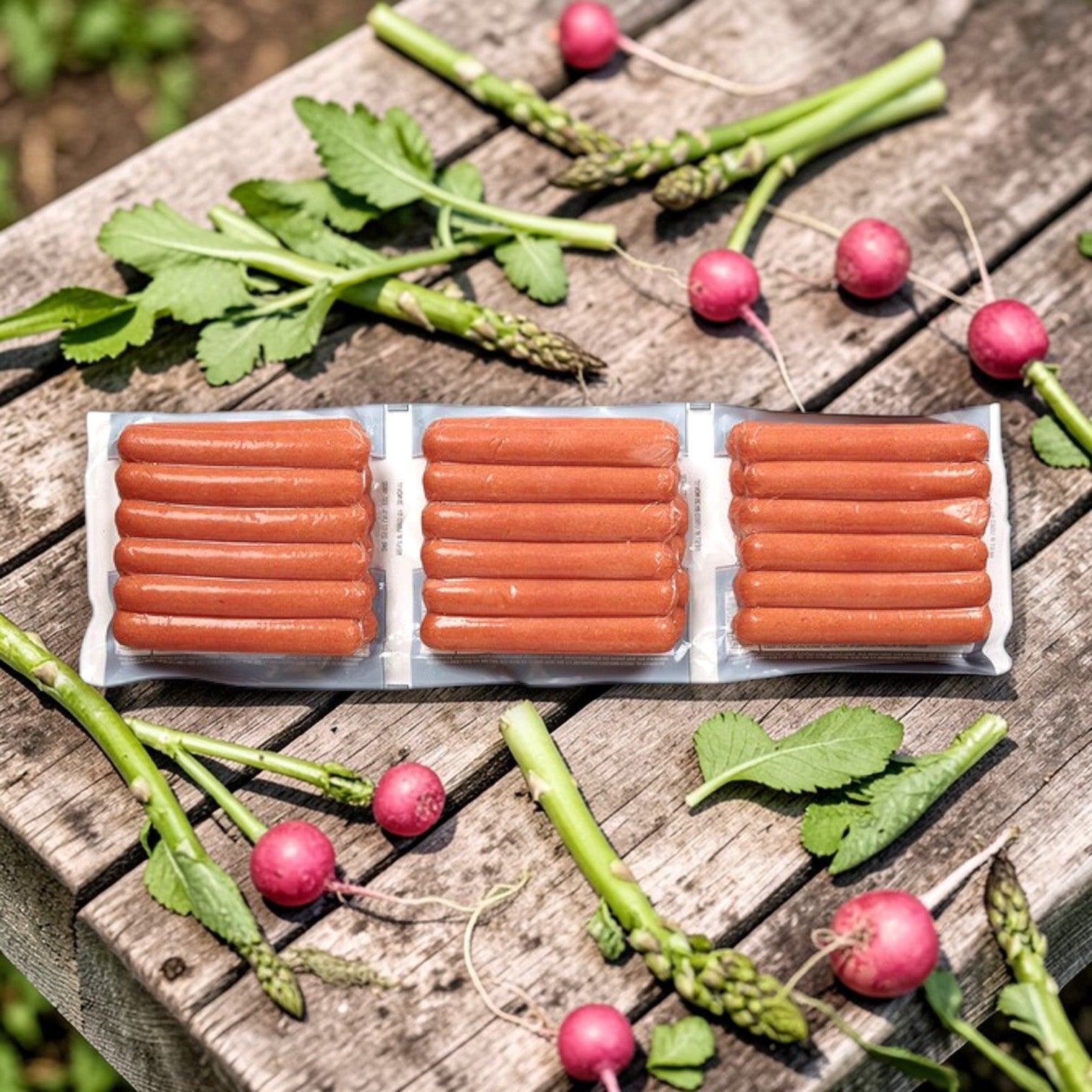 Kirkland Signature Beef Hot Dogs – 3-Pack Case (36 Total Links, 4.5 lb)